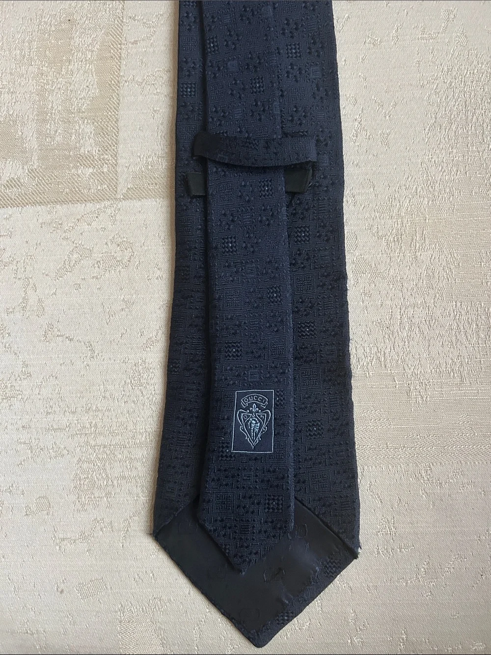 Gucci Solid BlueMen's Neck Tie